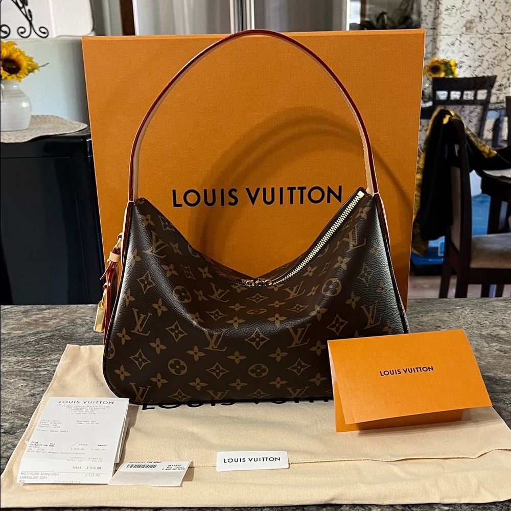 Authentic Louis Vuitton Slouchy PM